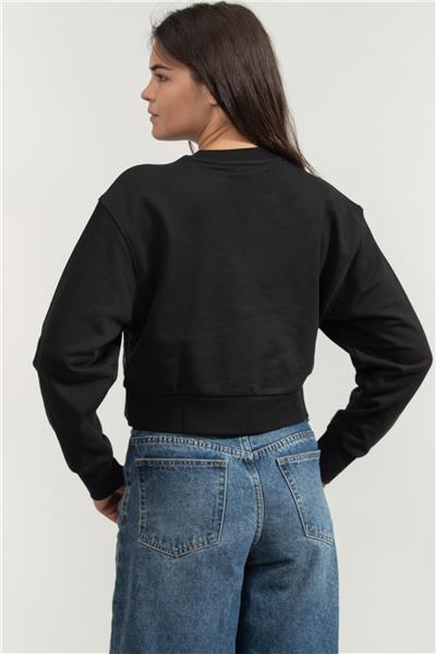 Calvin Klein Kadın Bisiklet Yaka Sweatshirt