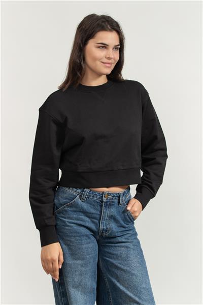 Calvin Klein Kadın Bisiklet Yaka Sweatshirt
