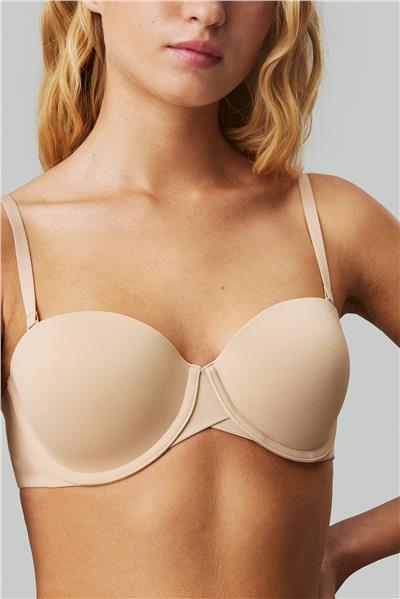 Calvin Klein Lght Lined Strapless Kadın Sütyen