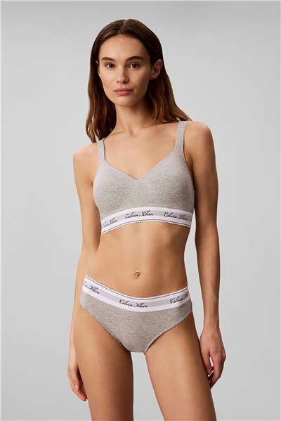 Calvin Klein Lift Bralette Kadın Sütyen Gri