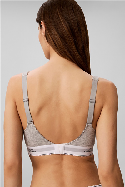 Calvin Klein Lift Bralette Kadın Sütyen Gri