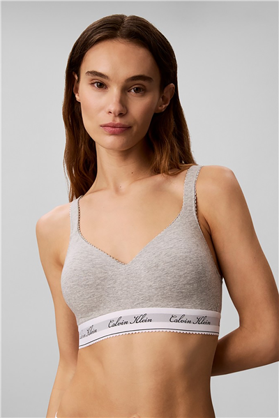 Calvin Klein Lift Bralette Kadın Sütyen Gri