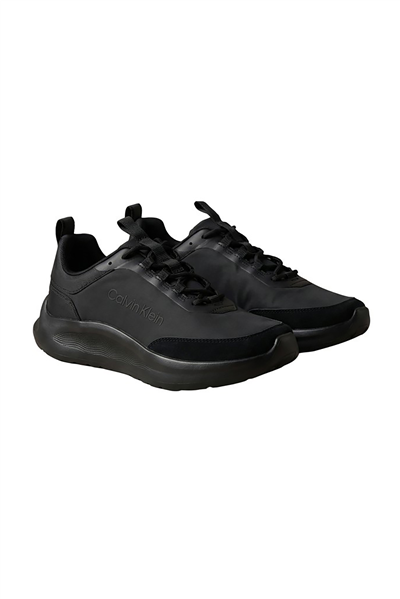 Calvin Klein Light Eva Runn Ess Laceup Ny-Su Erkek Sneaker Siyah