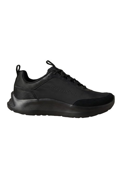 Calvin Klein Light Eva Runn Ess Laceup Ny-Su Erkek Sneaker Siyah
