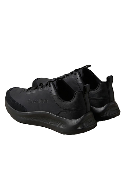 Calvin Klein Light Eva Runn Ess Laceup Ny-Su Erkek Sneaker Siyah