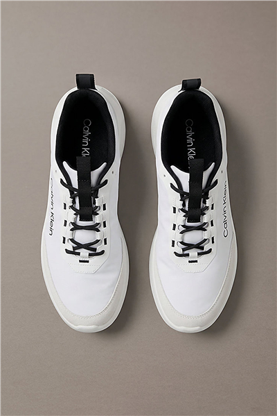 Calvin Klein Light Eva Runn Ess Laceup Ny-Su Erkek Sneaker Beyaz