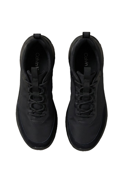 Calvin Klein Light Eva Runn Ess Laceup Ny-Su Erkek Sneaker Siyah