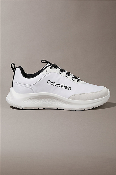 Calvin Klein Light Eva Runn Ess Laceup Ny-Su Erkek Sneaker Beyaz