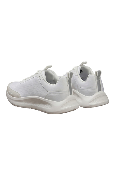 Calvin Klein Light Eva Runn Laceup Aop Erkek Sneaker Beyaz