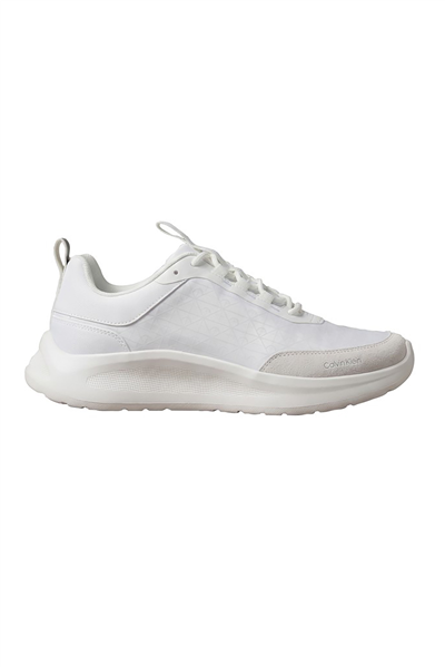 Calvin Klein Light Eva Runn Laceup Aop Erkek Sneaker Beyaz