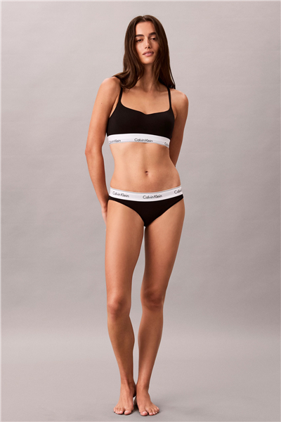 Calvin Klein Lightly Lined Bralette Kadın Sütyen Siyah