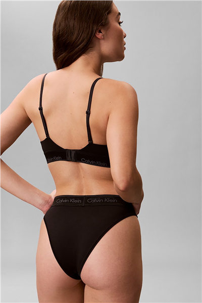 Calvin Klein Lightly Lined Triangle Kadın Sütyen Siyah
