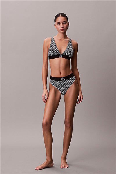 Calvin Klein Lightly Lined Triangle Kadın Sütyen Siyah