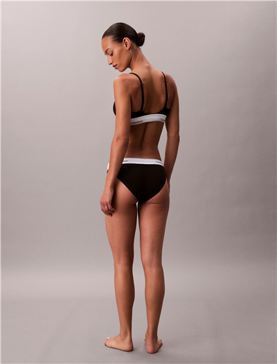 Calvin Klein Lightly Lined Triangle Kadın Sütyen Siyah