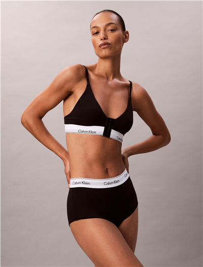 Calvin Klein Lightly Lined Triangle Kadın Sütyen Siyah