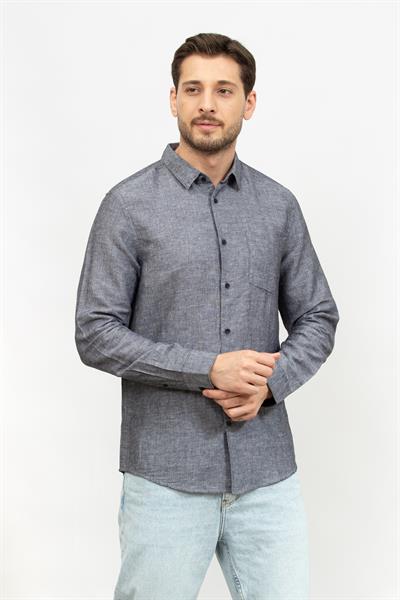 Calvin Klein Linen Cotton Regular Erkek Gömlek