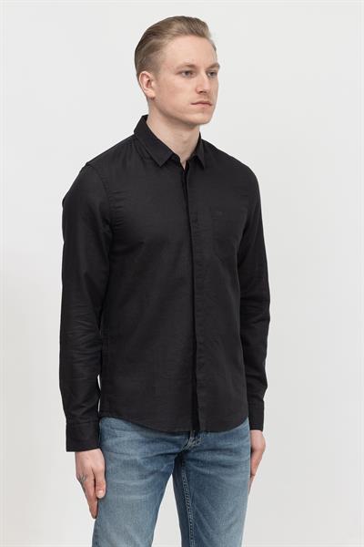 Calvin Klein Linen Cotton Regular Erkek Gömlek