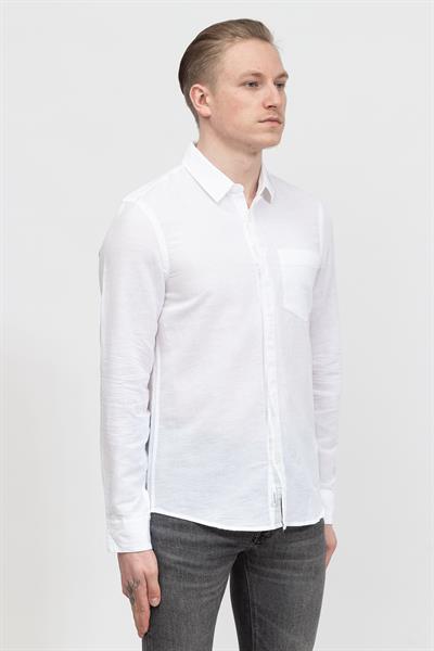 Calvin Klein Linen Cotton Regular Erkek Gömlek