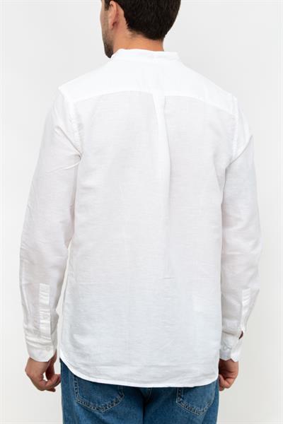 Calvin Klein Linen Cotton Stand Up Erkek Gömlek