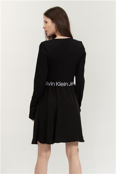 Calvin Klein Logo Elastic Kadın Elbise