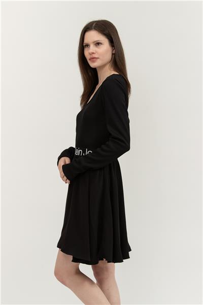 Calvin Klein Logo Elastic Kadın Elbise