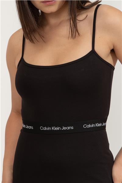Calvin Klein Logo Elastic Strappy Kadın Elbise