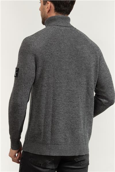 Calvin Klein Logo Erkek Triko