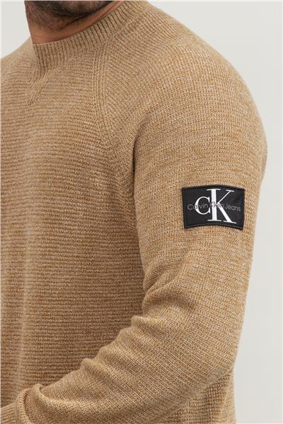 Calvin Klein Logo Erkek Triko