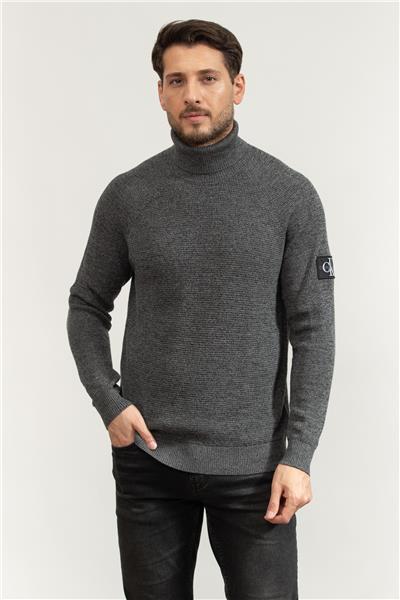 Calvin Klein Logo Erkek Triko