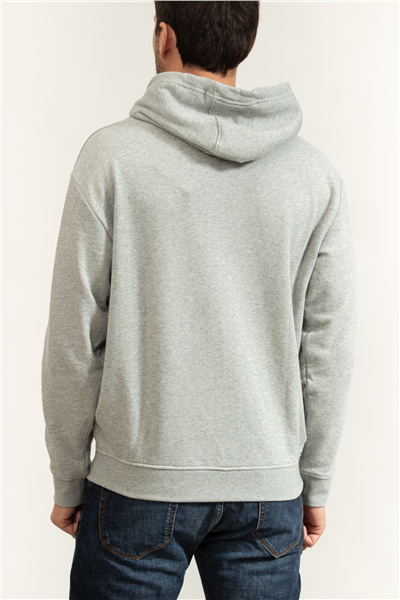 Calvin Klein Logo Tape Fz Hoodie Erkek Kapüşonlu Sweatshirt