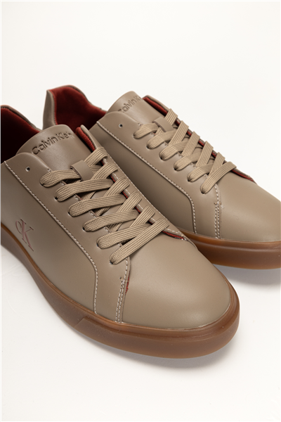 Calvin Klein Low Pro Cup Laceup Lth Moire Kadın Sneaker