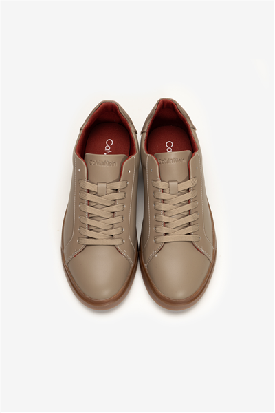 Calvin Klein Low Pro Cup Laceup Lth Moire Kadın Sneaker