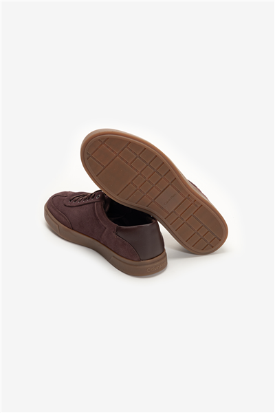 Calvin Klein Low Pro Cups Lace Up Sue Mix Mg Kadın Sneaker