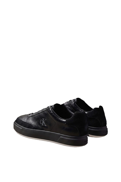Calvin Klein Low Pro Cups Wingt Text Lth Sue Kadın Sneaker Siyah