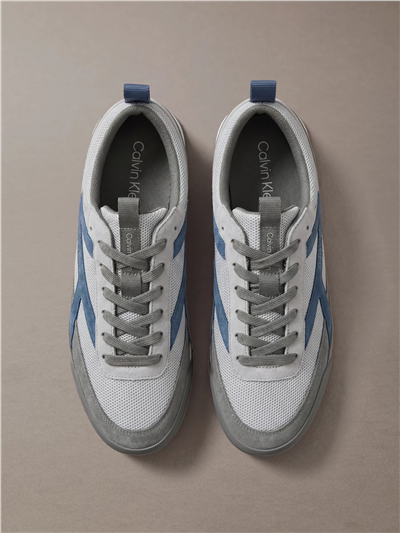 Calvin Klein Low Pro Runner Mix Mat Erkek Sneaker Gri