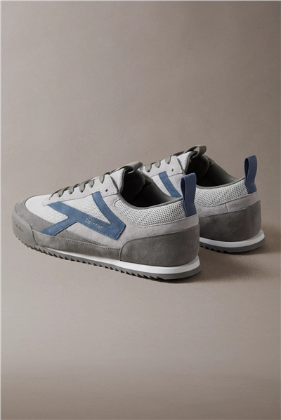 Calvin Klein Low Pro Runner Mix Mat Erkek Sneaker Gri