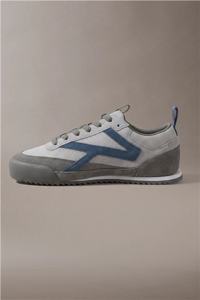 Calvin Klein Low Pro Runner Mix Mat Erkek Sneaker Gri