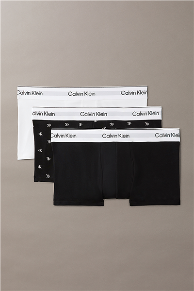 Calvin Klein Low Rise Trunk 3Pk Erkek 3lü Boxer