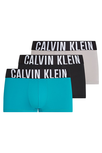 Calvin Klein Low Rise Trunk 3Pk Erkek 3lü Boxer Çok Renkli