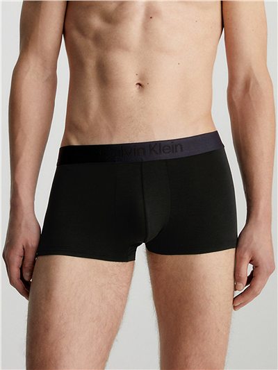 Calvin Klein Low Rise Trunk Erkek 3lü Boxer Siyah