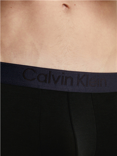 Calvin Klein Low Rise Trunk Erkek 3lü Boxer Siyah