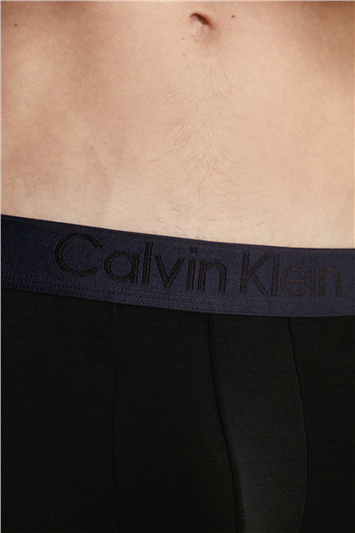 Calvin Klein Low Rise Trunk Erkek 3lü Boxer Siyah