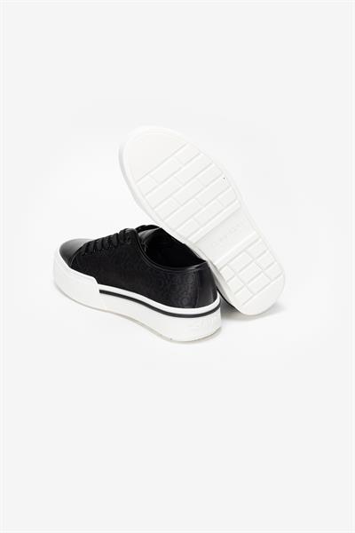 Calvin Klein Low Top Lace Up Jaq Mono Erkek Sneaker Siyah