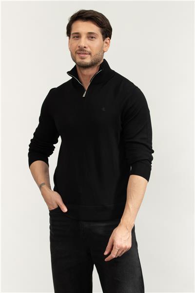 Calvin Klein LS 100% Merino Qz 14Gg Erkek Triko