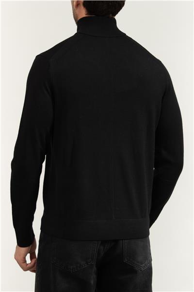 Calvin Klein LS 100% Merino Qz 14Gg Erkek Triko