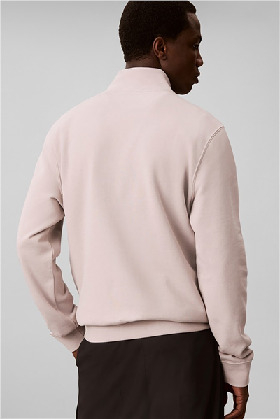 Calvin Klein Ls 350 Terry Spw Rubber Badge Qt Erkek Bisiklet Yaka Sweatshirt
