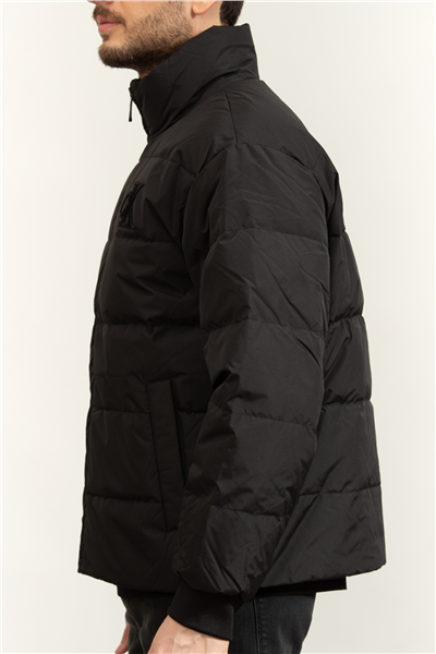 Calvin Klein LS Chenille Stand Collar Puffer Erkek Şişme Mont