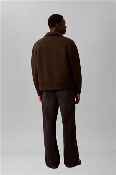 Calvin Klein Ls Cooling Spacer Fz Shirt Jacke Erkek Fermuarlı Sweatshirt