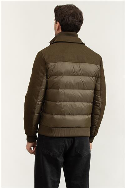 Calvin Klein Ls Corduroy Mid Wt Erkek Şişme Mont