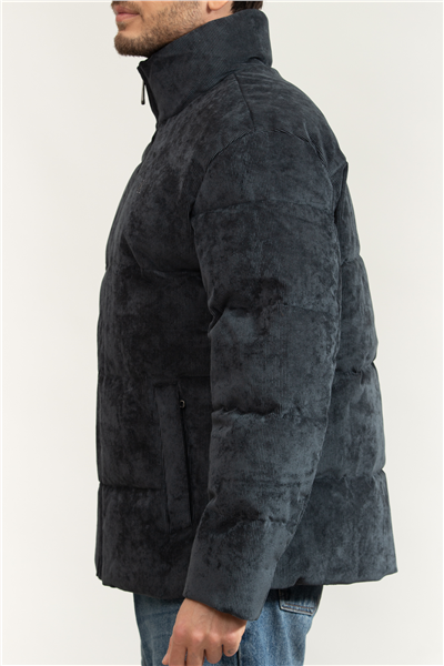 Calvin Klein Ls Corduroy Mid Wt Erkek Şişme Mont